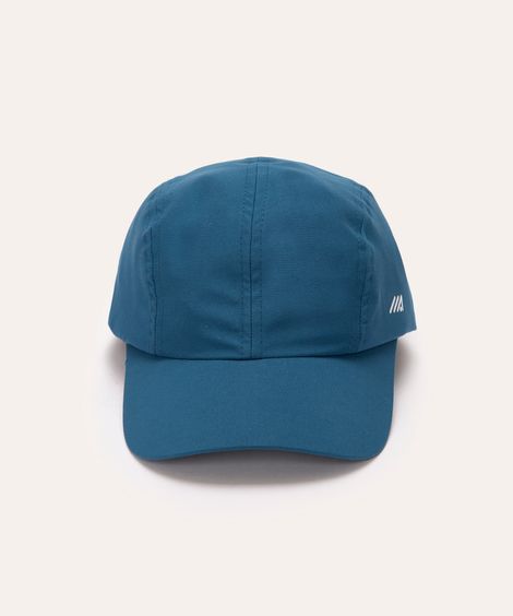 boné básico proteção uv esportivo azul escuro