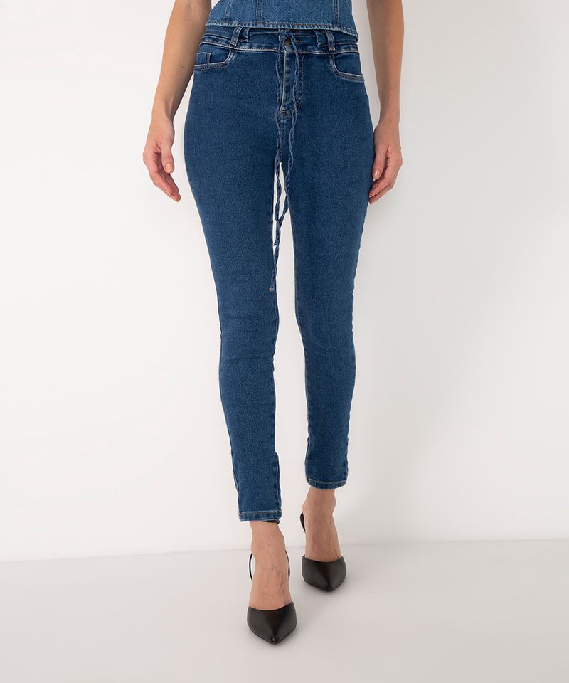 Calça Cigarrete Sawary Jeans - Azul claro – Bossa Nova Jeans