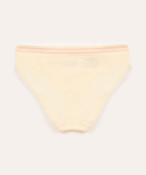 kit de 2 calcinhas infantis corações colorido