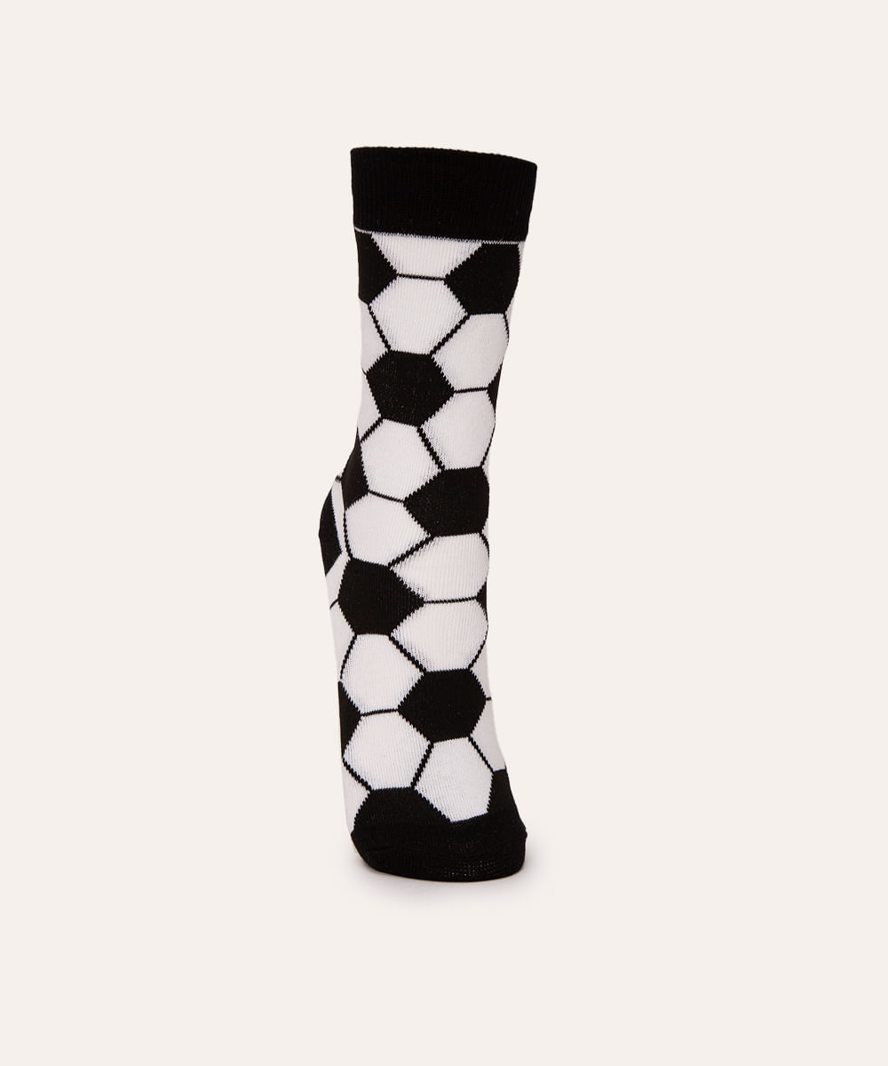 meia cano longo futebol branco
