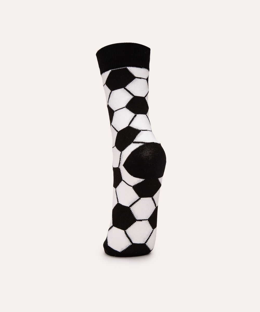 meia cano longo futebol branco
