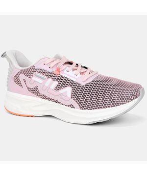 Tênis Fila Racer Wings Feminino - Prata e Pink