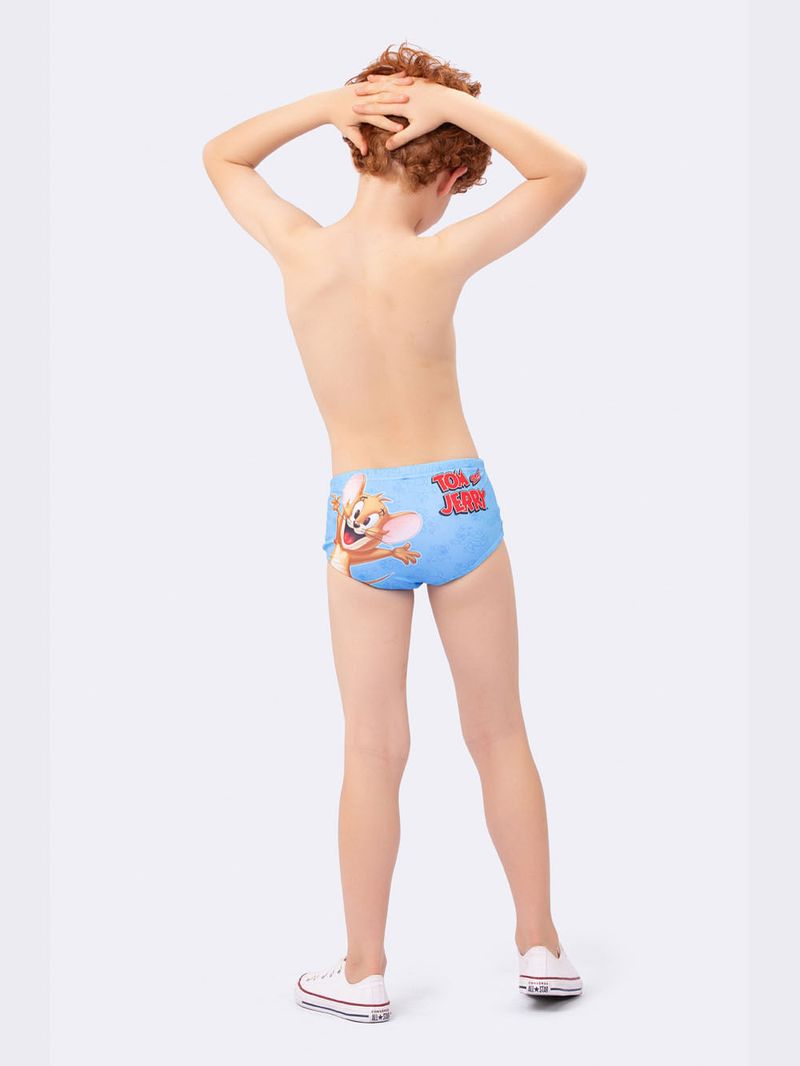 sunga boxer infantil minecraft proteção uv preto - C&A