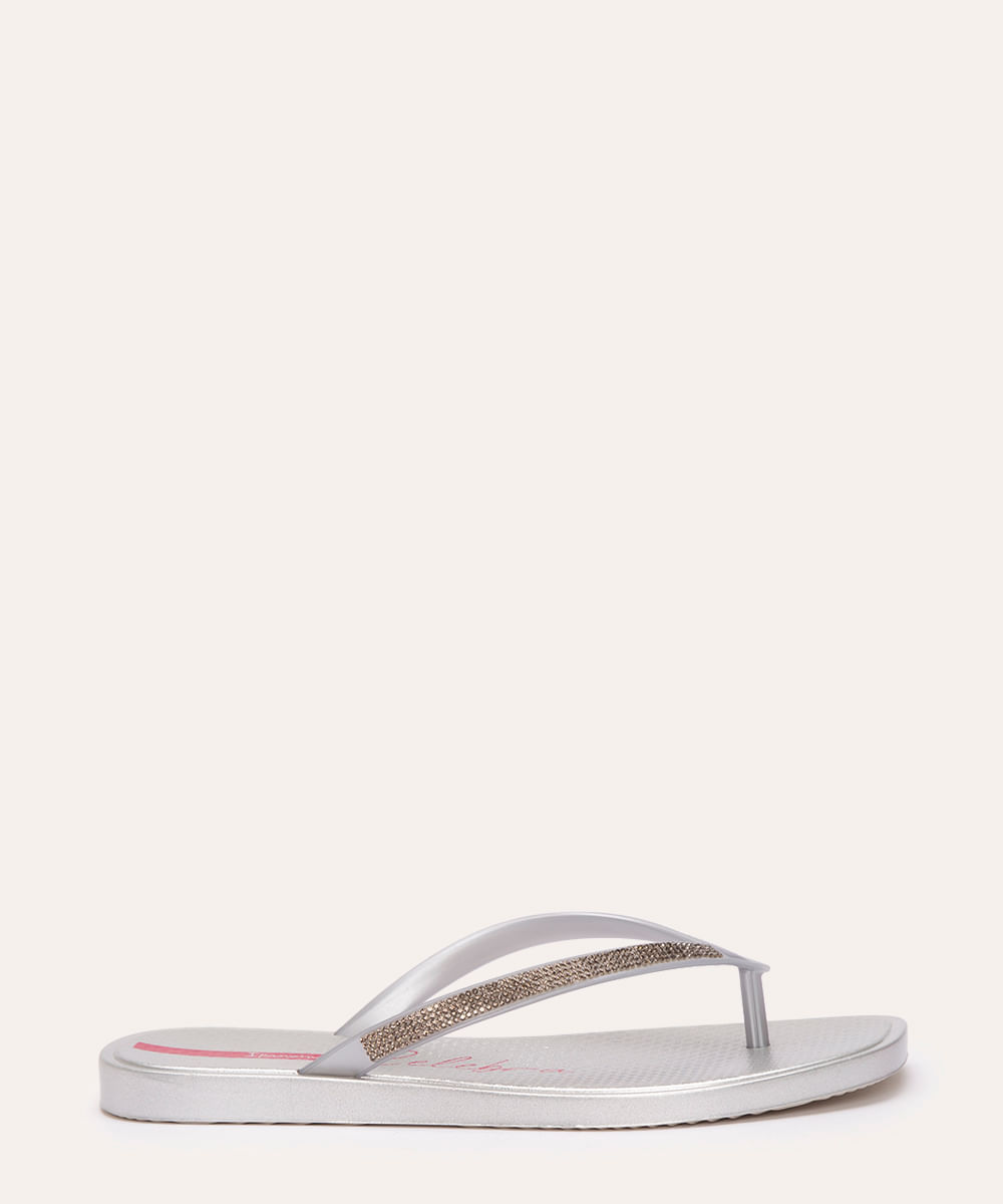 rasteirinha de dedo celebra strass ipanema prata