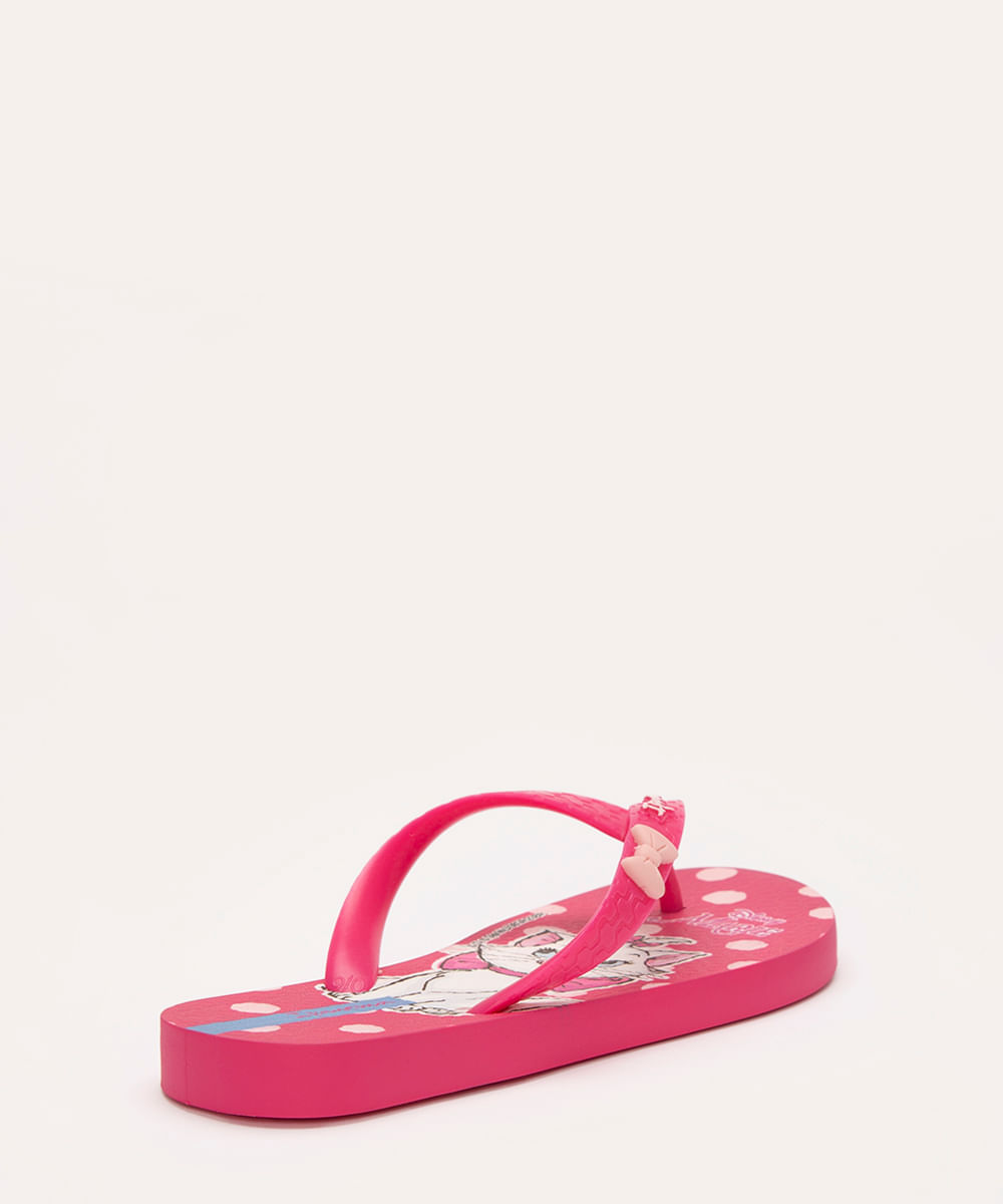 chinelo infantil marie disney ipanema rosa