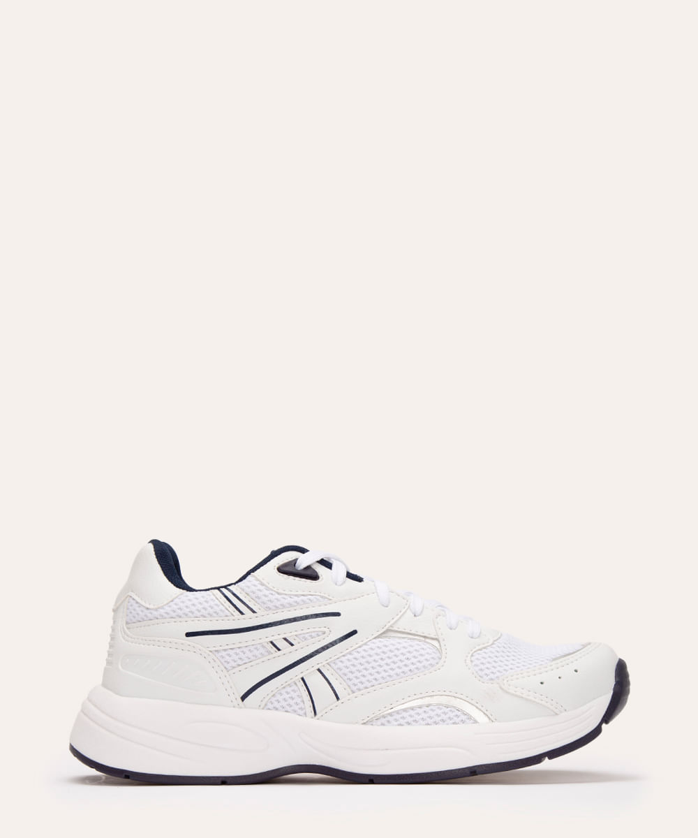 tênis casual esportivo mindset branco
