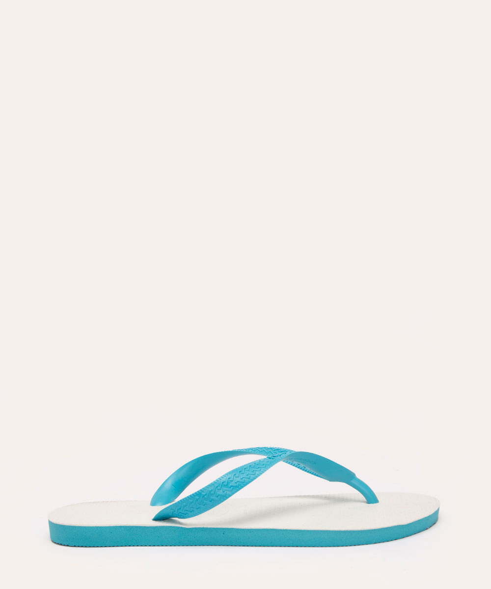 chinelo havaianas tradicional azul