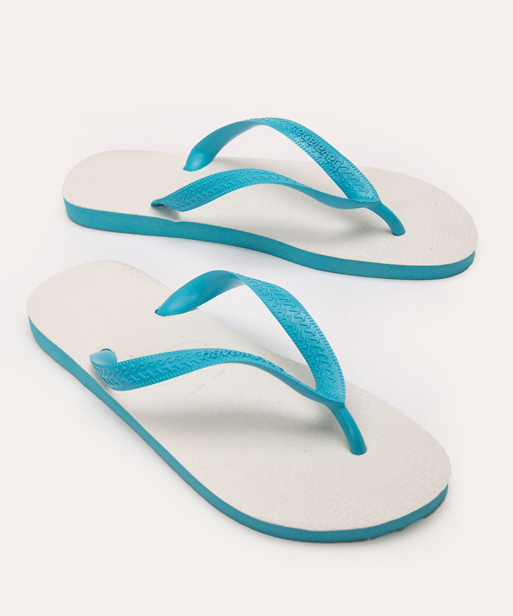chinelo havaianas tradicional azul