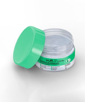 gel hidratante facial refrescante vult 100g