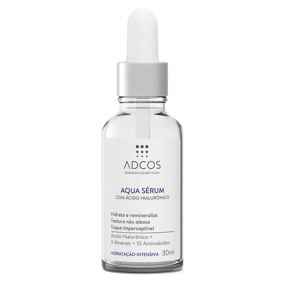 Encontraproduto.com.br - Adcos Dermocosméticos Kit - Sérum Facial + Protetor Solar Stick com Cor Nude