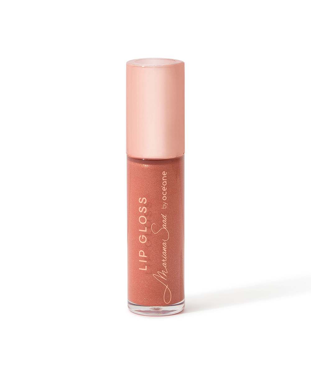 brilho labial nude mariana saad by océane lip gloss nude me 4g