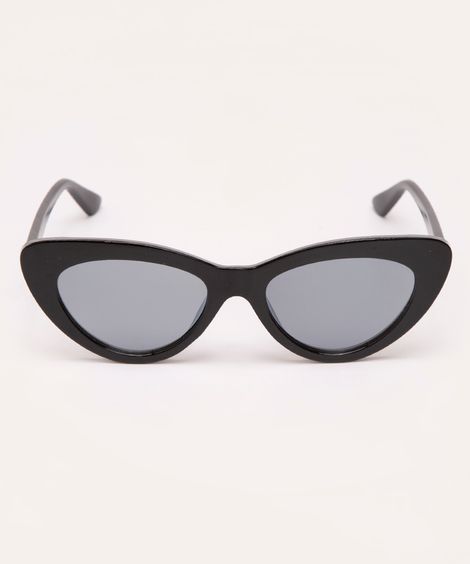 óculos de sol gatinho preto