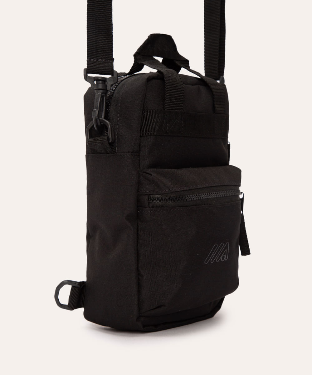 bolsa shoulder multifuncional preta