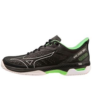 Tênis de Tennis Unissex Mizuno Exceed Tour 5 Clay Court Preto