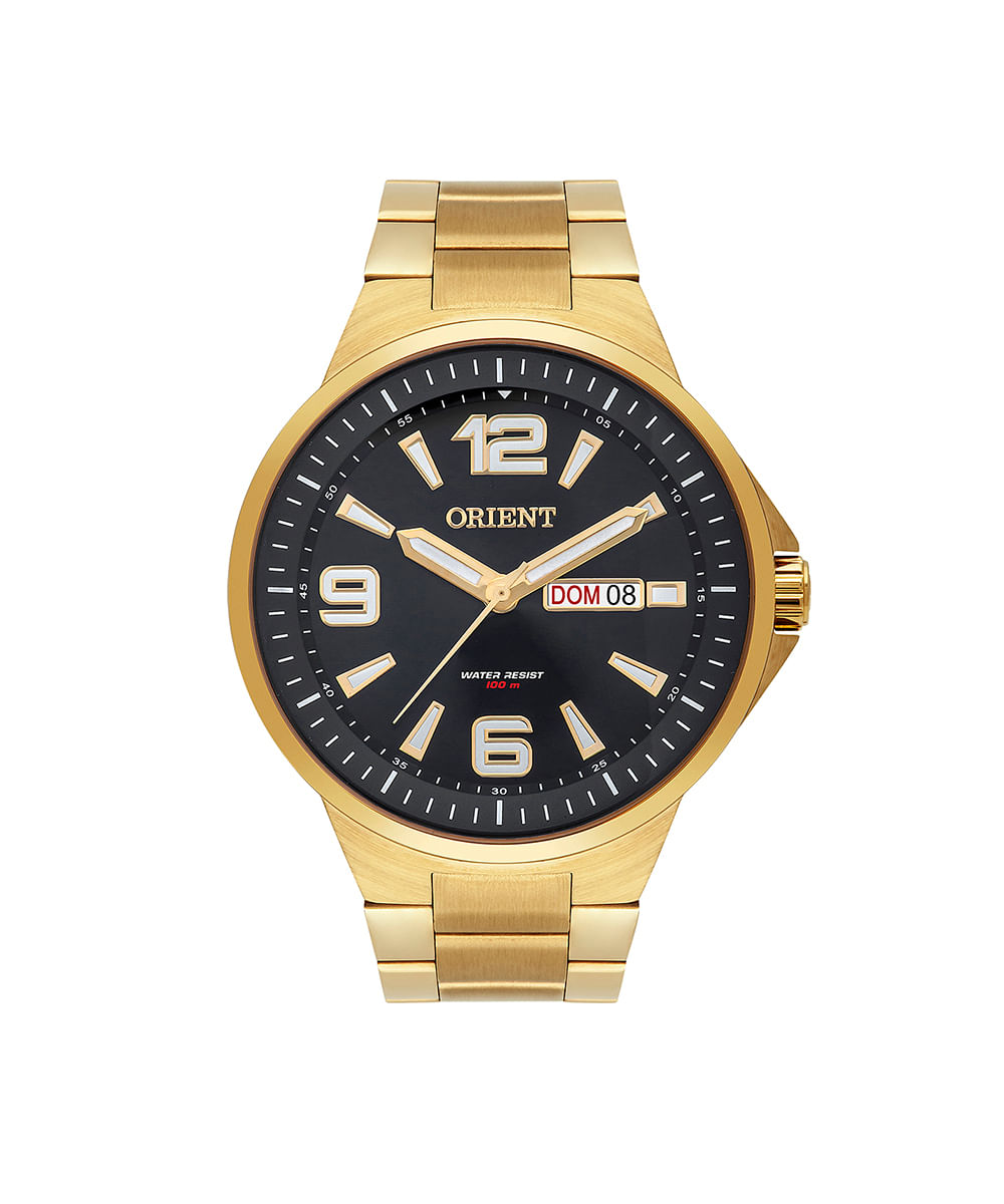 relógio orient analógico mgss1219p2kx dourado