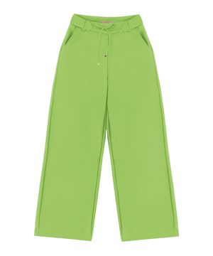 Calça Feminina Em Crepe Light Endless Verde