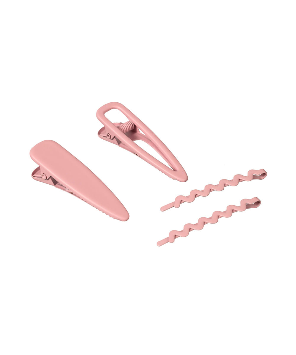 proart kit presilhas rosa 4 peças
