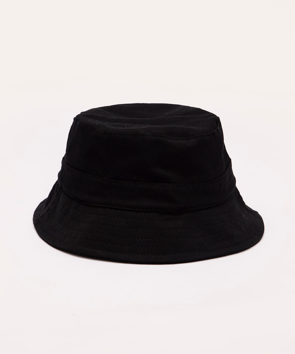 chapeu bucket preto
