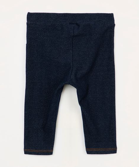 calça jeans infantil azul