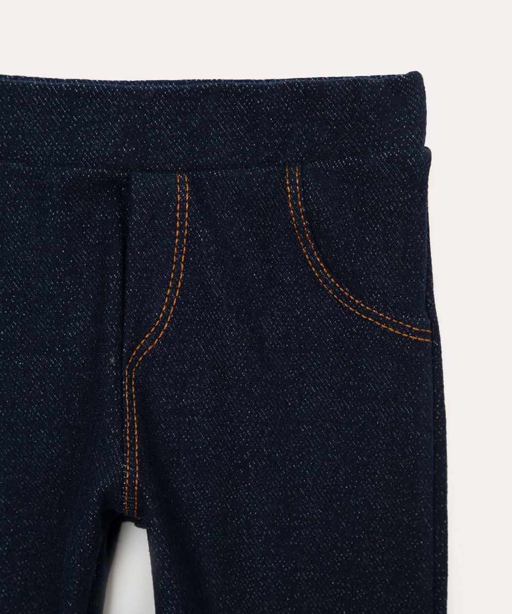calça jeans infantil azul