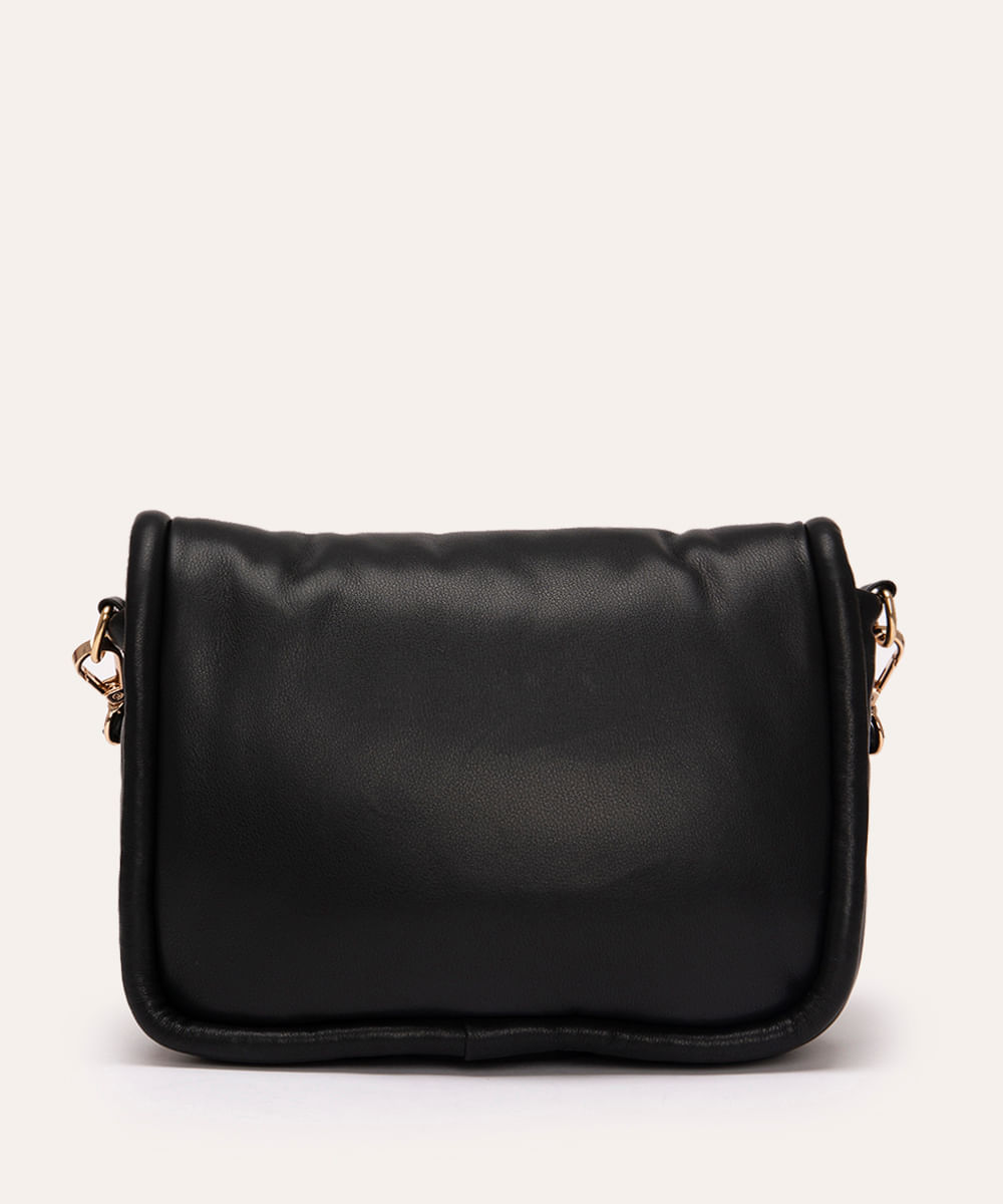 bolsa pillow crossbody preto