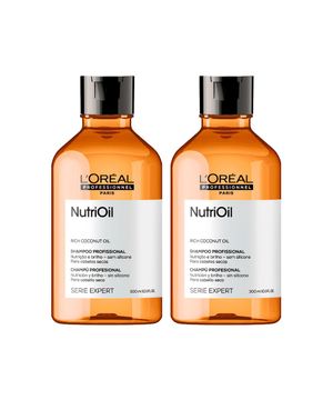 Kit L'Oréal Professionnel Serie Expert Nutriol - Shampoo 300 ml - 2 Unidades