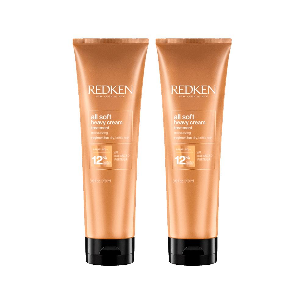 Kit Redken All Soft - Máscara de Hidratação 250 ml - 2 Unidades