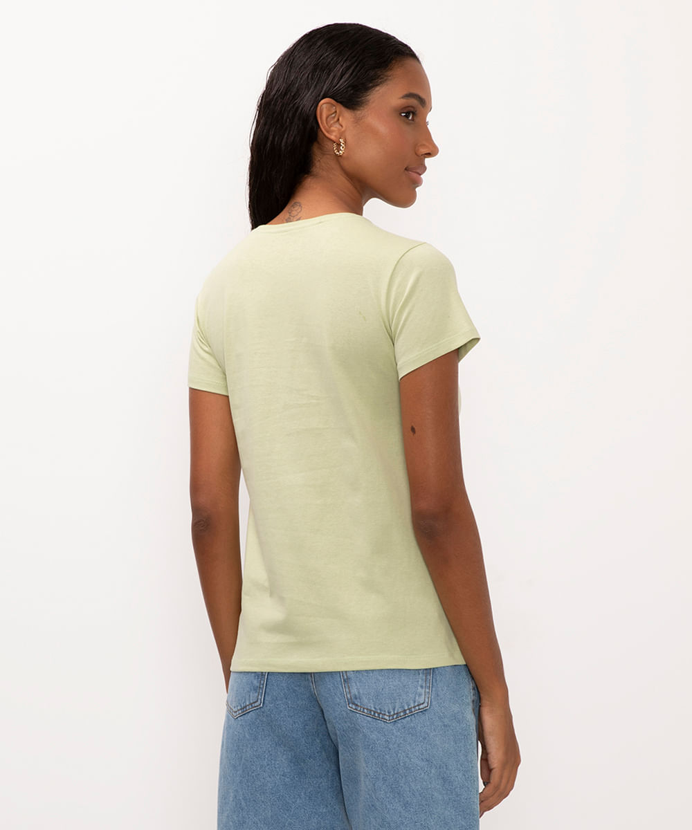 camiseta de algodão courage o cão covarde verde