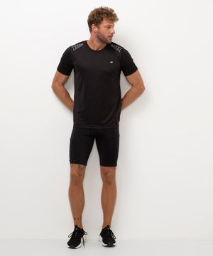 bermuda de compressão esportiva ace preto