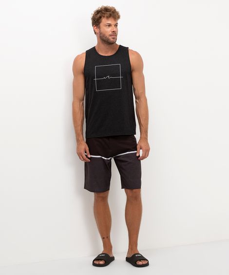 bermuda boardshort listra preto