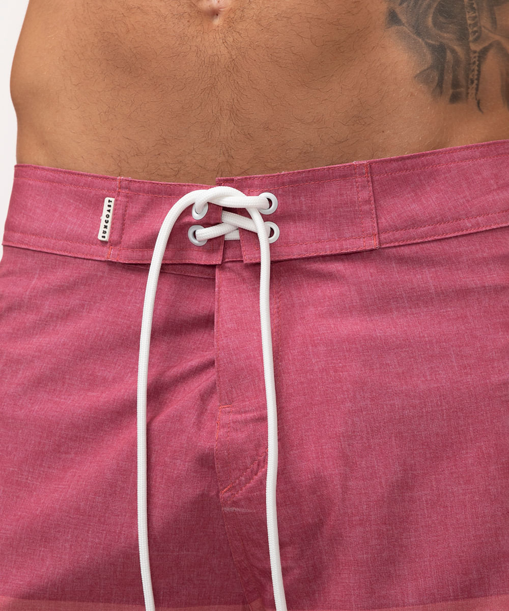 bermuda boardshort listras rosa