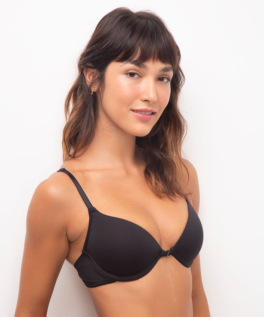 sutiã nadador com bojo preto