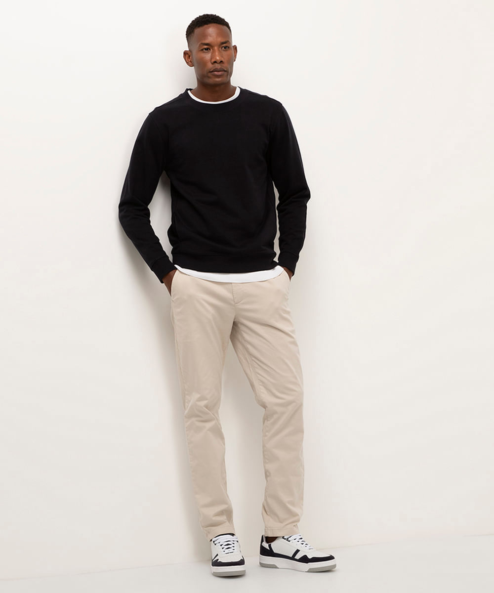 blusa de moletom com bolso azul