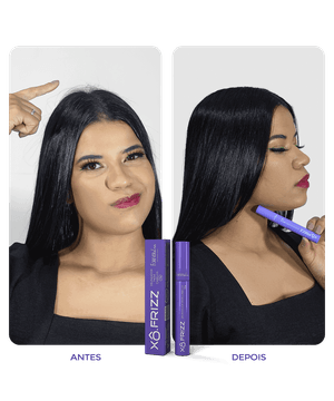 Kit Modelador Xô Frizz e Tônico Cresce Cabelo Forever Liss