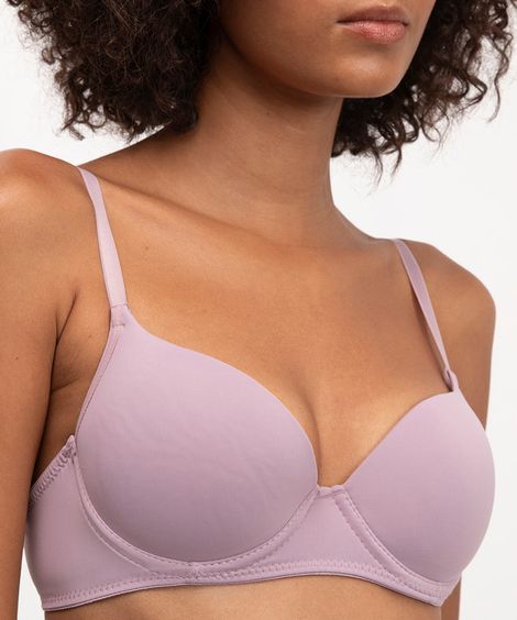 sutiã base com bojo roxo