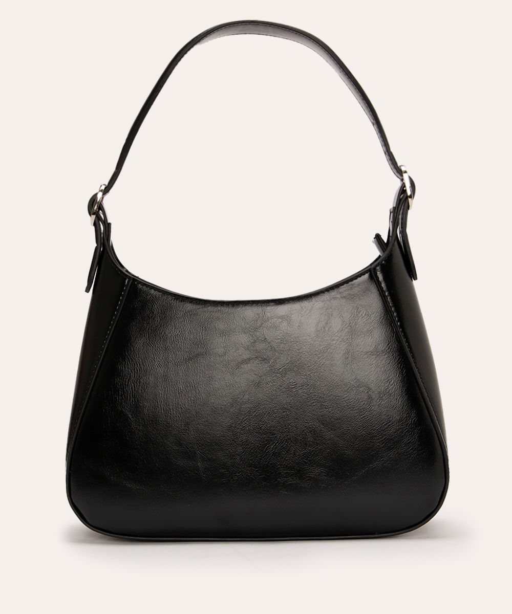 bolsa shoulder recortes preto