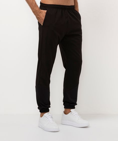 calça jogger esportiva preto