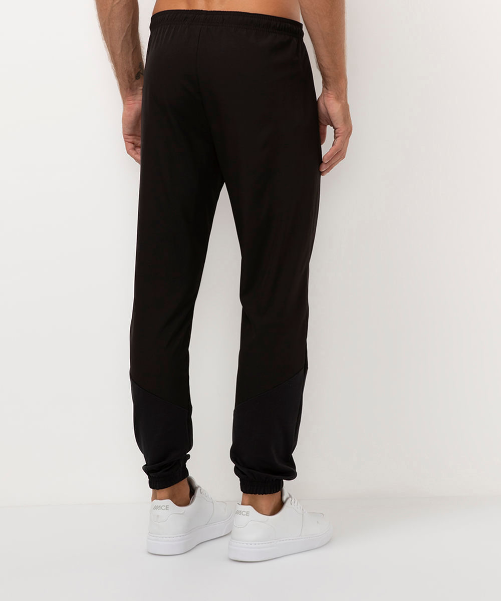 calça jogger esportiva preto