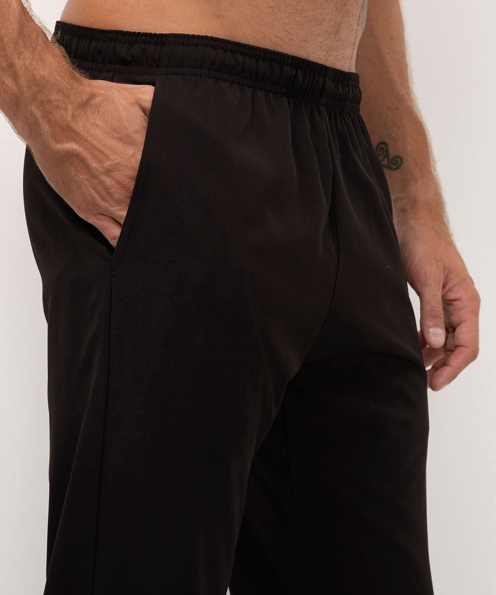 calça jogger esportiva preto