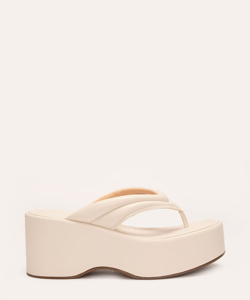 tamanco plataforma oneself off white