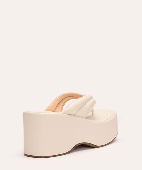 tamanco plataforma oneself off white