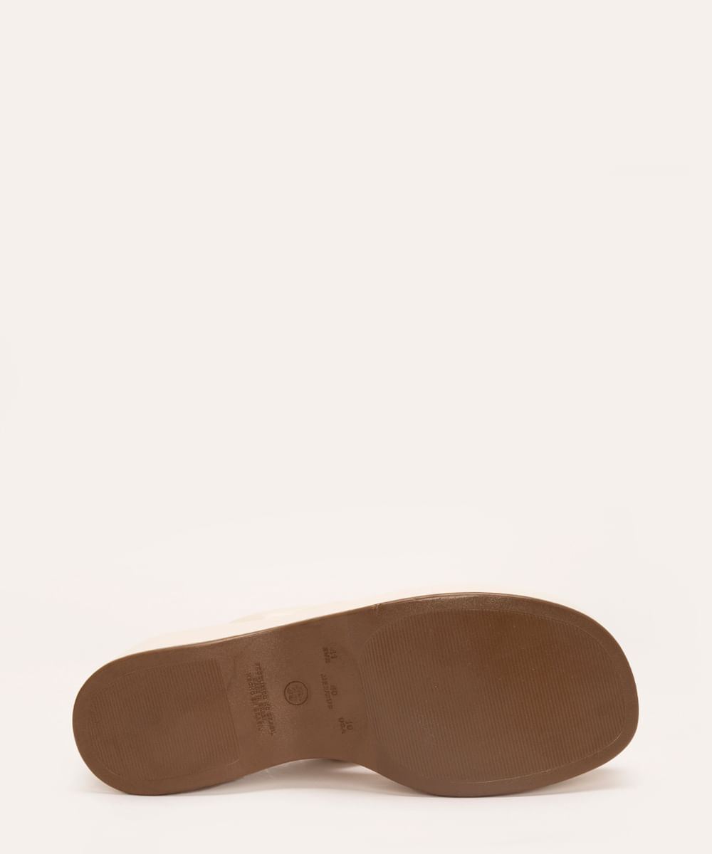 tamanco plataforma oneself off white