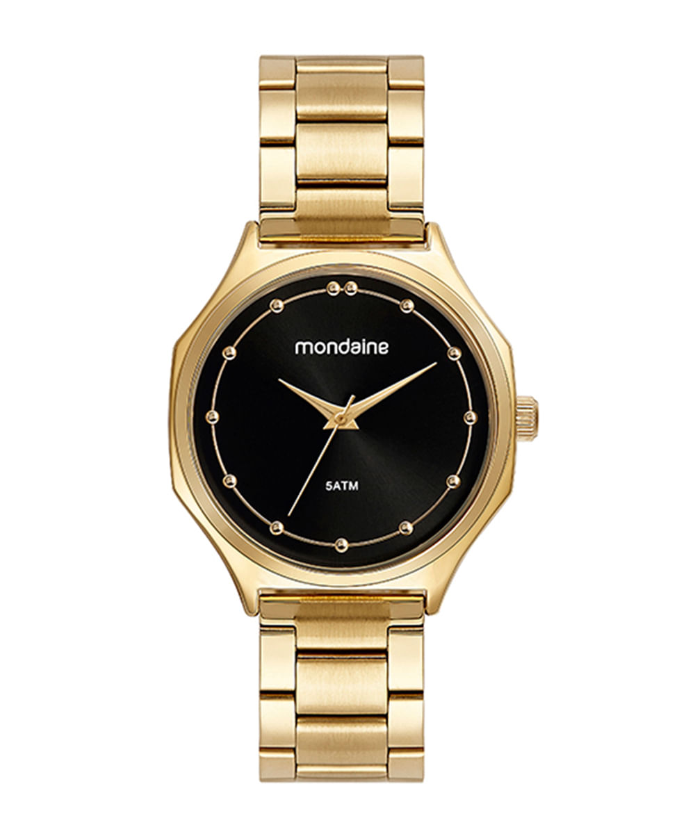 relógio mondaine analógico 32477lpmvde2kr dourado