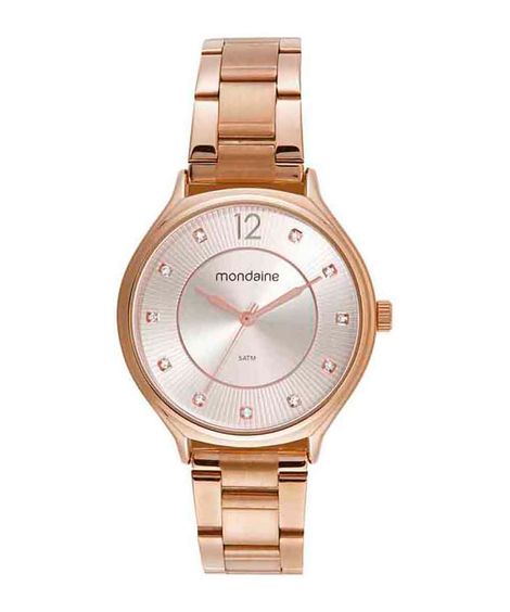 relógio mondaine analógico 32516lpmvre3kr rosê