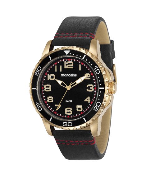 relógio mondaine analógico 76710gpmvdh4kv dourado