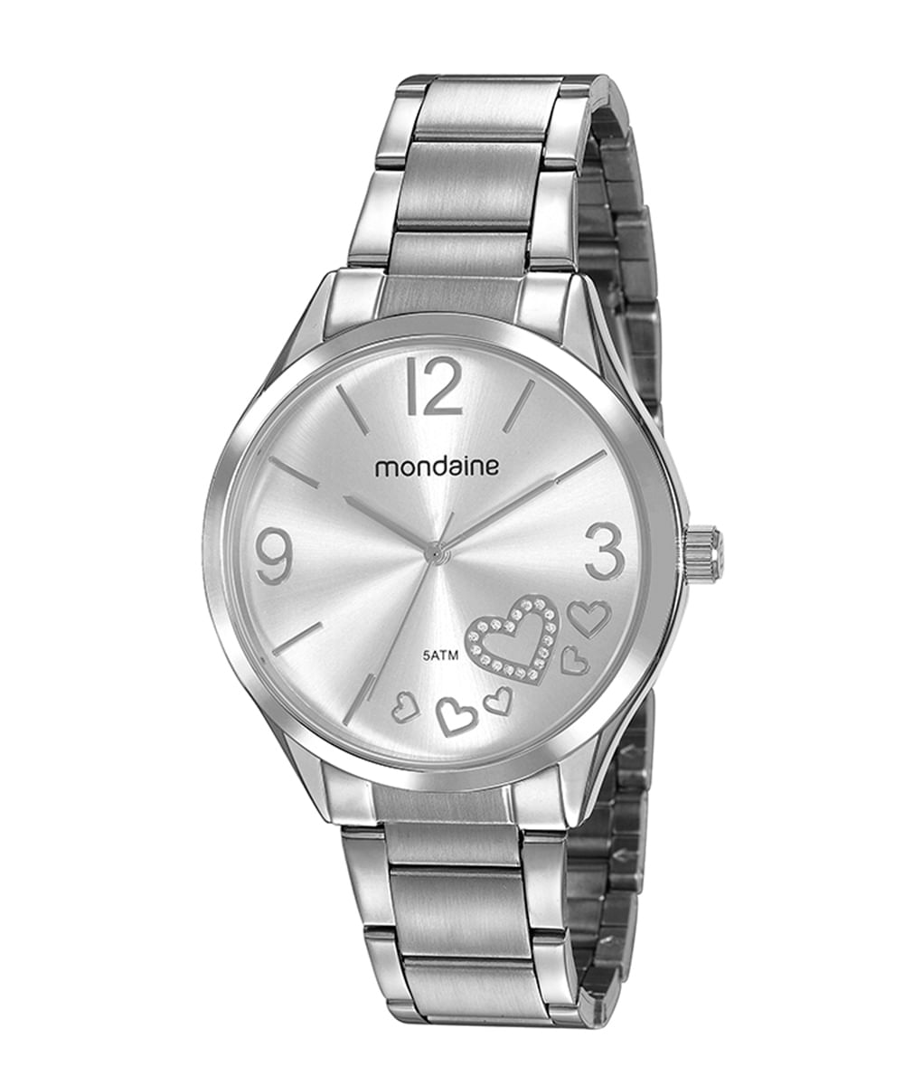 relógio mondaine analógico 53821l0mvne2kf prateado
