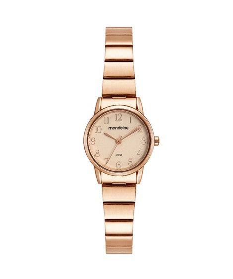 relógio mondaine analógico 32490lpmvre3kr rosê