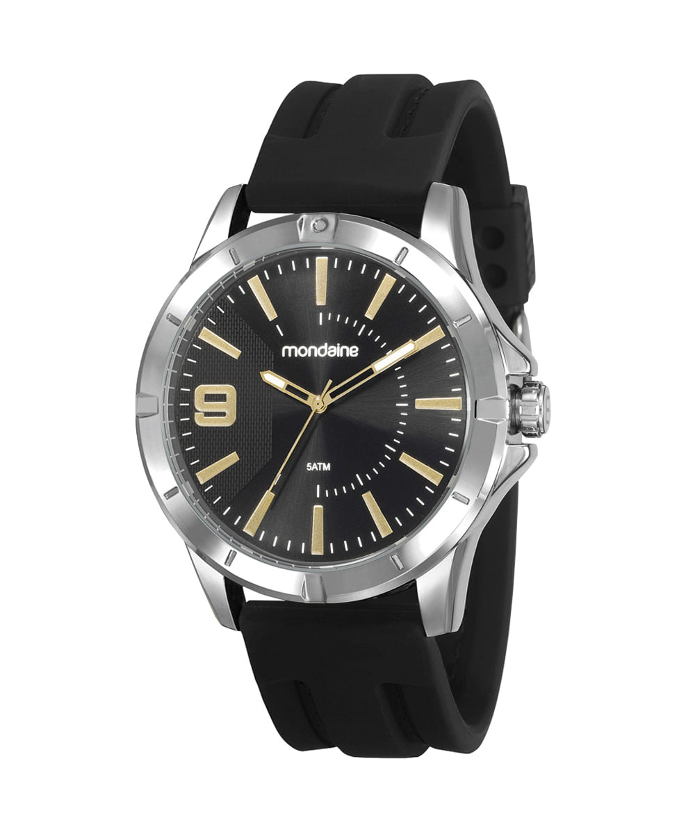 relógio mondaine analógico 99405g0mvni2kd prateado