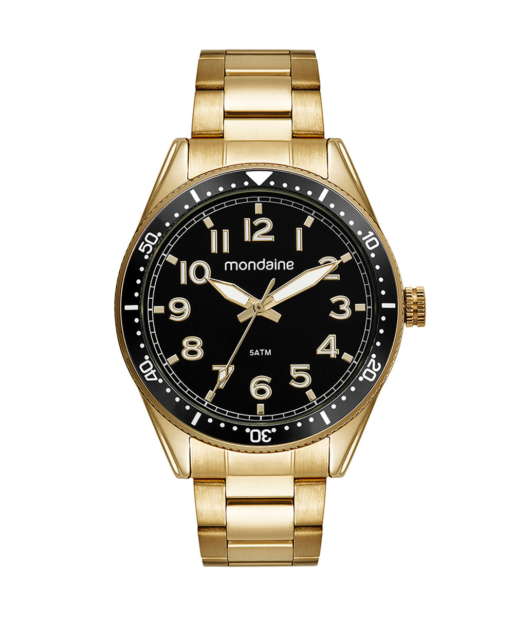 relógio mondaine analógico 32548gpmvde2kj dourado