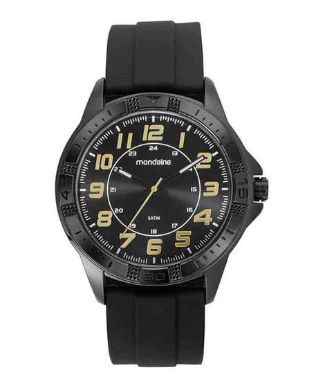 relógio mondaine analógico 99431gpmvpi4kr preto